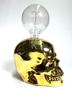 Golden Skull Lamp