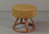 Mid Century Swivel Footstool
