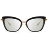 Dita Amorly Black/Yellow Gold DTX408-A-01 52-17-140