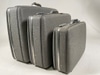 Suitcase - Vintage, Grey, Set of 3