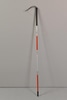 Folding White & Red Cane aka "Blind Man's Cane"