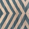 7x5 Teal and Ivory Charing Cross Pattern Rug