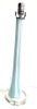 Creamy Blue Glass Lamp