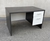 Desk - Gray and white Wood