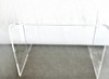 Clear Acrylic Waterfall Console Table