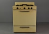 White Enamel Gas Stove w/ Four Burners
