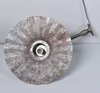 Industrial Metal Pleated Sconce