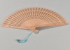 Handheld Wooden Fan with cutouts