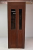 Wood Phone Booth with Accordion Door