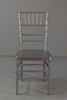 Bamboo Ballroom Chair - Silver