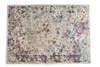 14x10 Beige, Maroon and Navy Decollage Rug