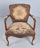 French Armchair - Louis XVI with Needlepoint Upholstery