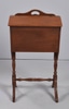 Legged Sewing Box with Hinged Lids