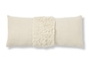 Ivory Loops Lumbar Pillow