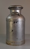 Milk Can, Painted Silver