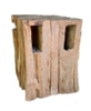 Natural Driftwood Side Table
