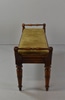 Asian Inspired Upholstered Bench