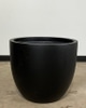 Black Fiberglass Planters