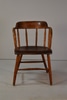 Spindle Curved Back Chair