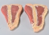 Pair of Fake T-Bone Steaks