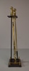 Brass Fireplace Tool Set: 2 tools w/ Stand