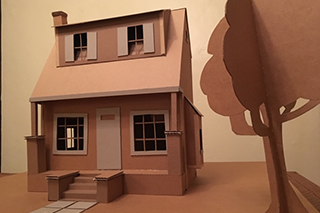 Cardboard Doll House for Nickelodeon Promo