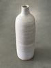 Bone Vase with Ring Texture - Cylindrical