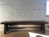 Ornate Wooden Bench