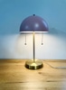 Pink Dome Lamp