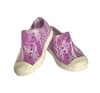 Shoes; Toddler, white & purple tie dye pattern,