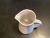 White Ceramic Spouted Creamer