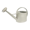 Watering Can; Galvanized steel, putty beige matt finish,