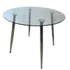 Chrome Glass Table