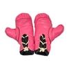 Mini Boxing Gloves; Pink, leather, decoration/display