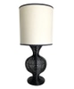 Table Lamp Base; black wire urn, uno fit