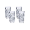 Glasses, Mikasa Claremont Highball Glass, 12oz, Fine Crysrtal,
