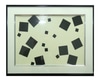 Framed Black Cubes