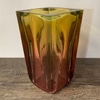 Warm Iridescent Glass Vase