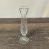 Tiny Footed Crystal Bud Vase