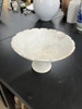 Footed Pedestal Scalloped Bowl