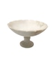 Footed Pedestal Scalloped Bowl