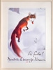 Cleared Poster, Fox in Snowy Forest