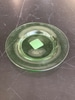Green Glass Small Plate
