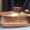 Vintage Copper Boiler with Lid