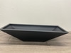 Medium Black Metal Rectangular Planter