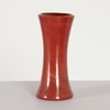 Rust Hourglass Shaped Vase