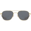 American Optical Original Pilot C1 Gold Grey 57-20 Bayonet