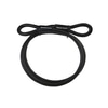 Bike Lock, Master Lock 15' Heavy Duty Braided Steel Cable, Black