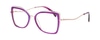WM Black Label Gigi 3525 Violet Medium Transparent 53-17