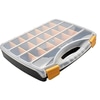 Parts Organizer, SE 87119DB 21 Section Plastic Storage Container